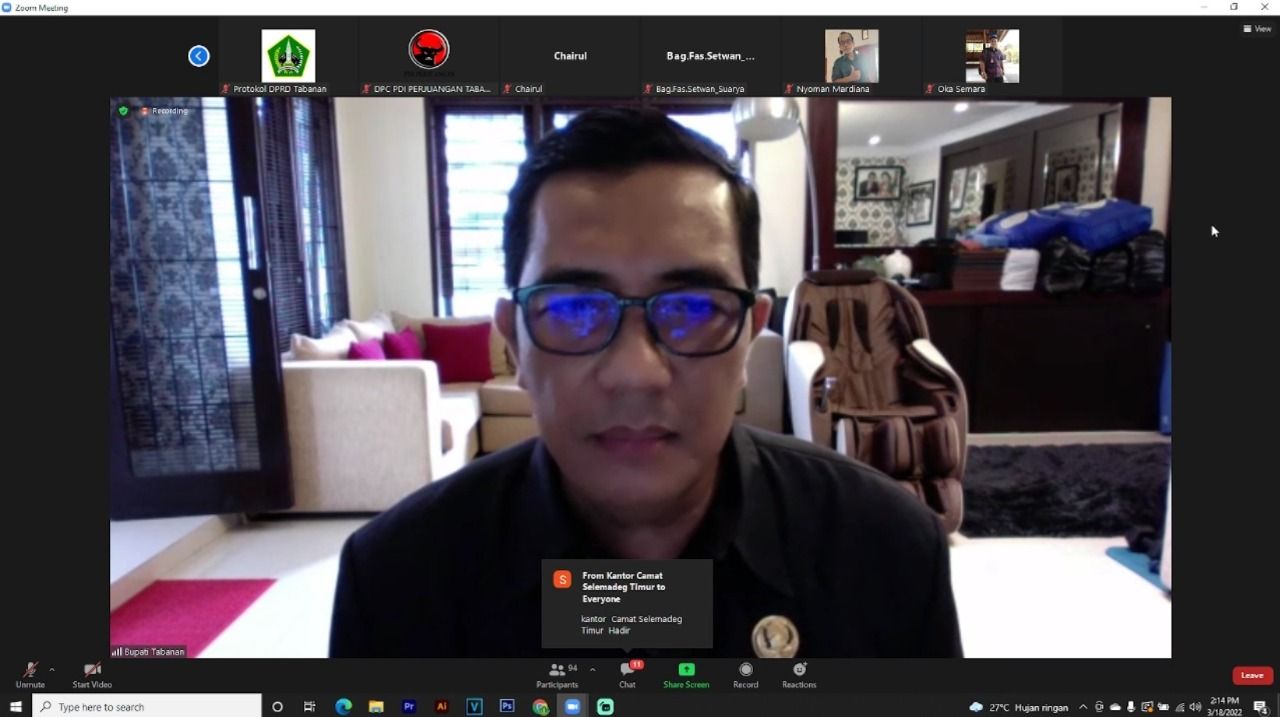 podiumnews.com-Sanjaya: Realisasi Pendapatan Daerah Tahun 2021 Rp.1,7 Triliun Lebih